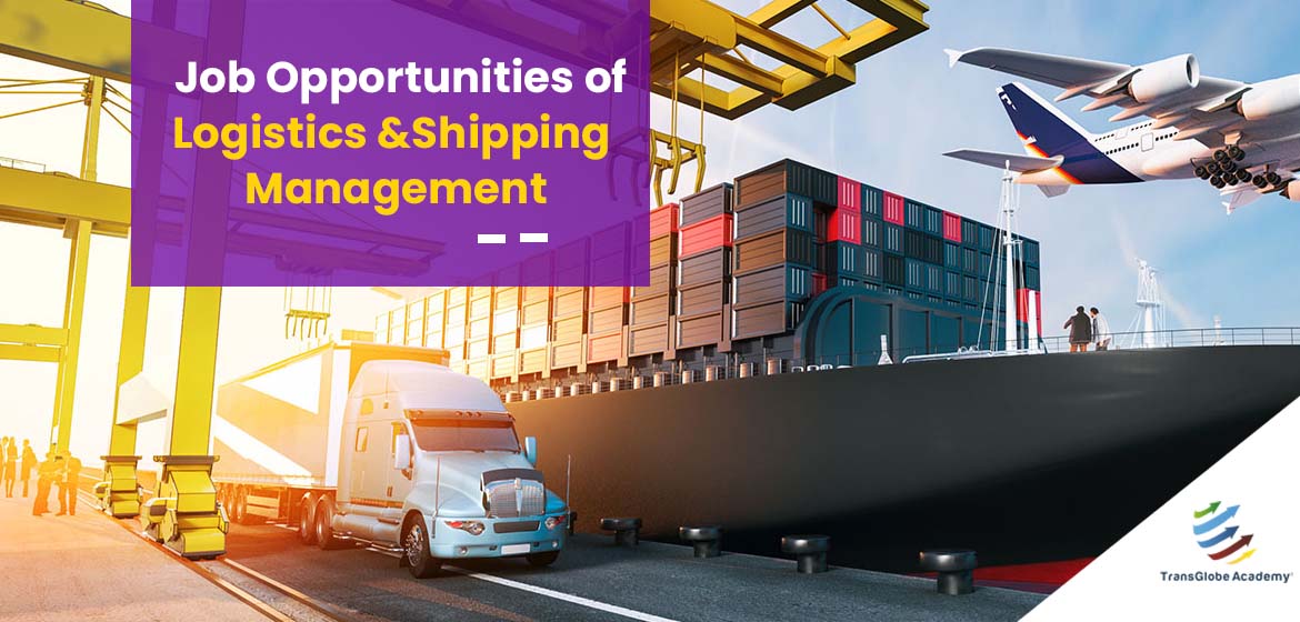 Job Opportunities of Logistics & Shipping Management